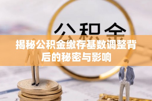 通川揭秘公积金缴存基数调整背后的秘密与影响