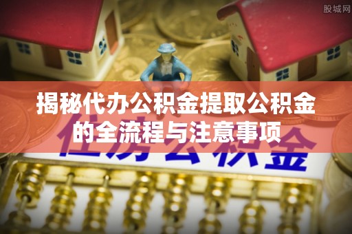 通川揭秘代办公积金提取公积金的全流程与注意事项
